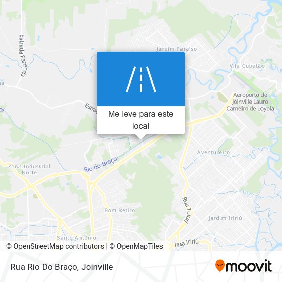 Rua Rio Do Braço mapa