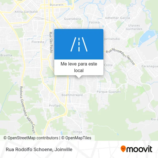 Rua Rodolfo Schoene mapa