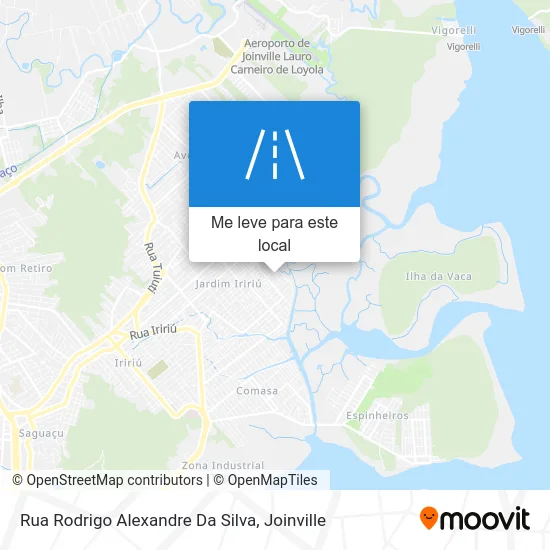 Rua Rodrigo Alexandre Da Silva mapa