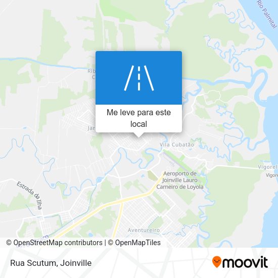 Rua Scutum mapa
