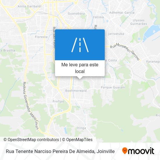 Rua Tenente Narciso Pereira De Almeida mapa