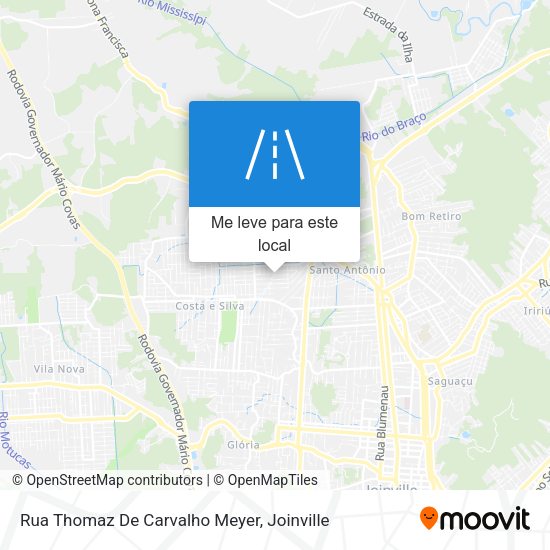 Rua Thomaz De Carvalho Meyer mapa