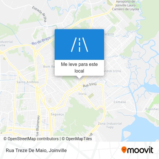 Rua Treze De Maio mapa