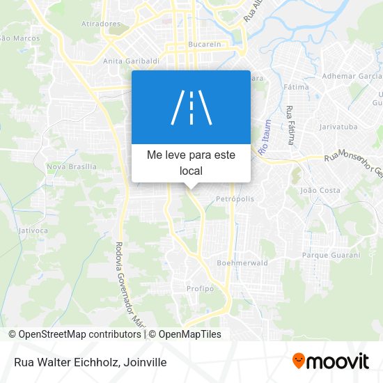 Rua Walter Eichholz mapa