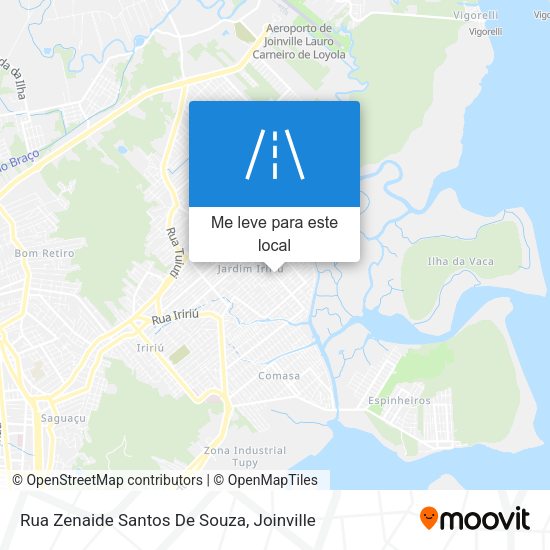 Rua Zenaide Santos De Souza mapa