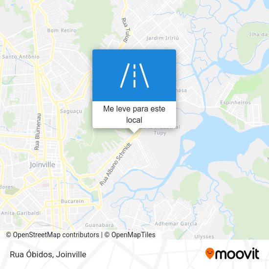 Rua Óbidos mapa