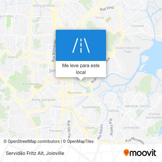 Servidão Fritz Alt mapa