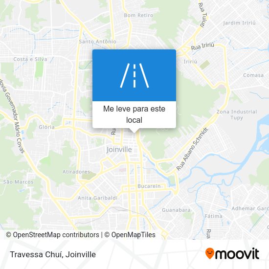 Travessa Chuí mapa