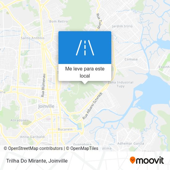 Trilha Do Mirante mapa