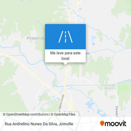 Rua Andrelino Nunes Da Silva mapa