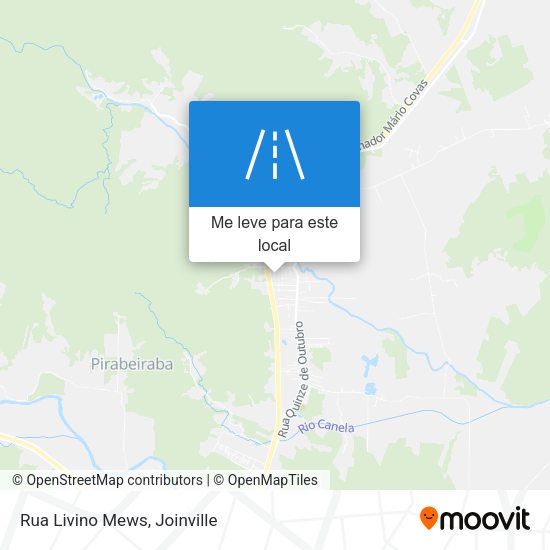 Rua Livino Mews mapa