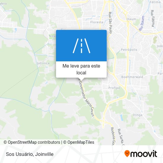 Sos Usuário mapa
