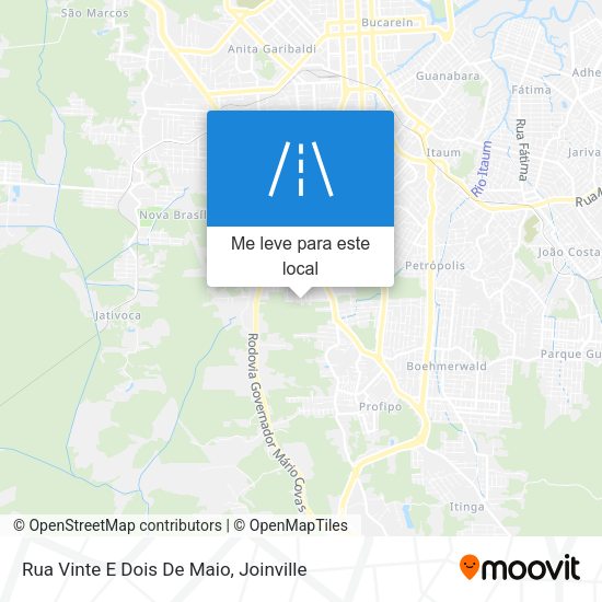Rua Vinte E Dois De Maio mapa