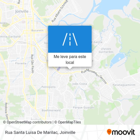 Rua Santa Luísa De Marilac mapa
