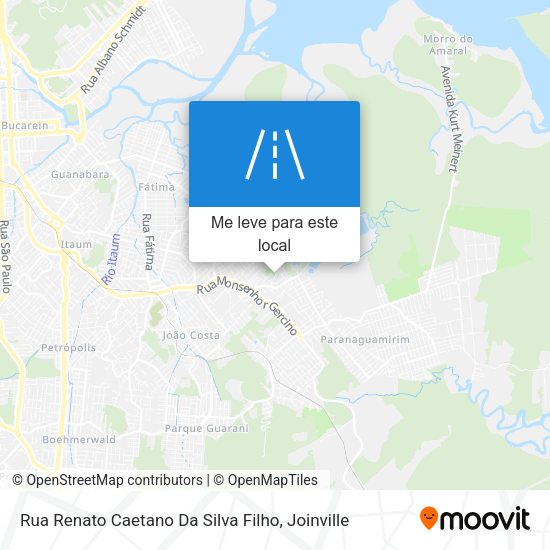 Rua Renato Caetano Da Silva Filho mapa