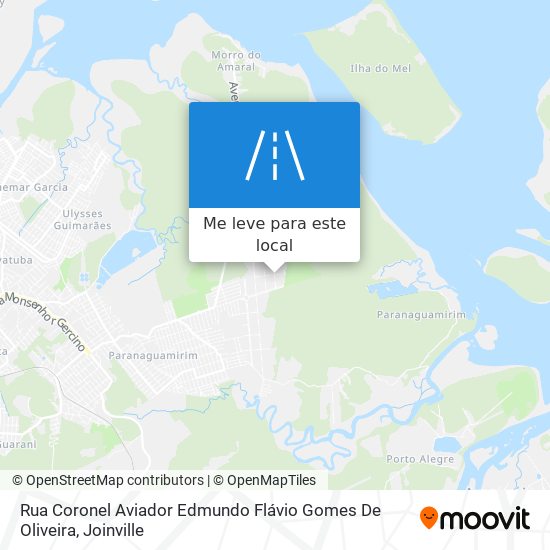 Rua Coronel Aviador Edmundo Flávio Gomes De Oliveira mapa