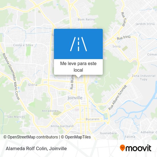 Alameda Rolf Colin mapa