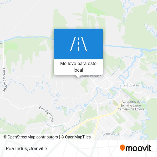 Rua Indus mapa