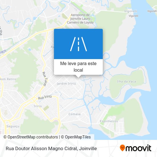 Rua Doutor Alisson Magno Cidral mapa