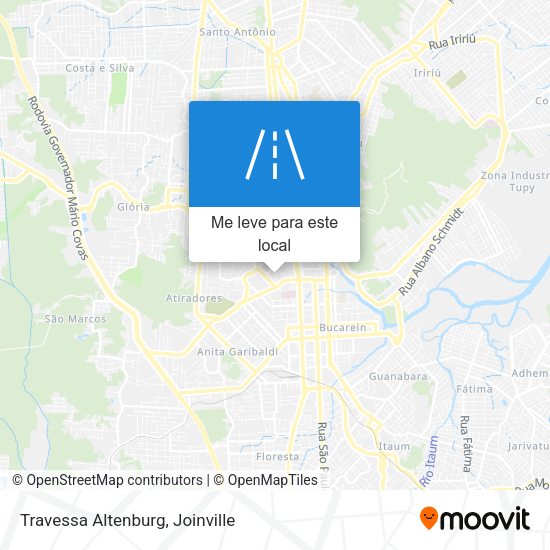 Travessa Altenburg mapa