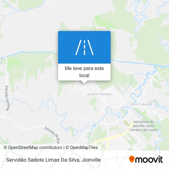 Servidão Sadote Limas Da Silva mapa