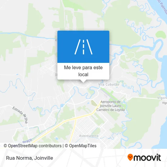 Rua Norma mapa