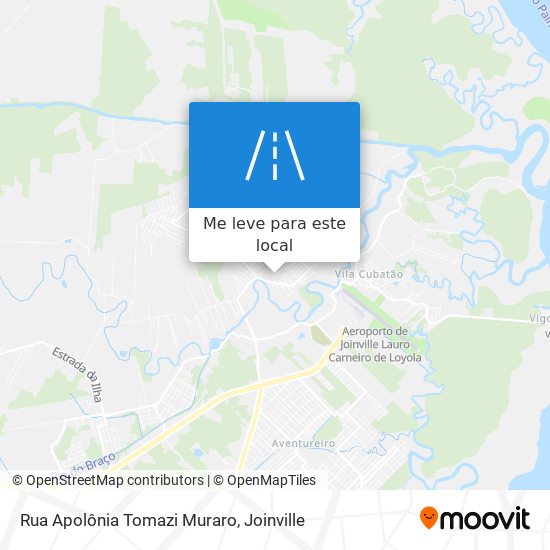 Rua Apolônia Tomazi Muraro mapa