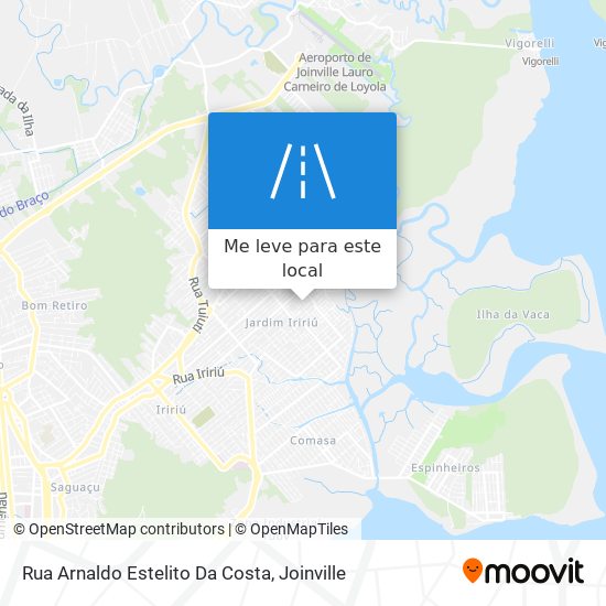 Rua Arnaldo Estelito Da Costa mapa