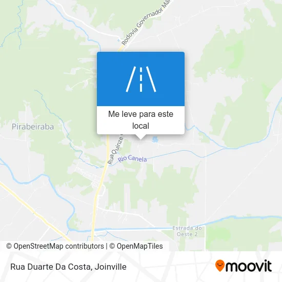 Rua Duarte Da Costa mapa