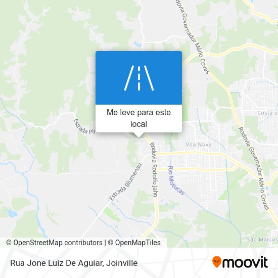 Rua Jone Luiz De Aguiar mapa