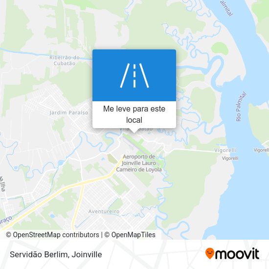 Servidão Berlim mapa