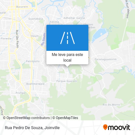 Rua Pedro De Souza mapa