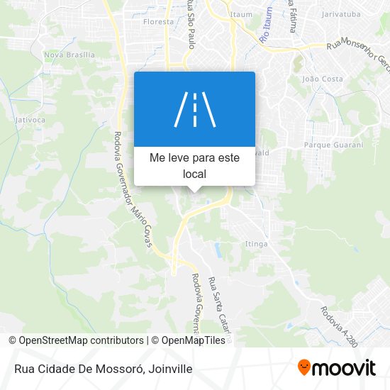 Rua Cidade De Mossoró mapa