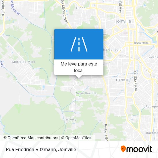 Rua Friedrich Ritzmann mapa