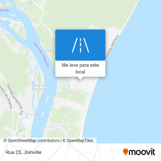 Rua 25 mapa