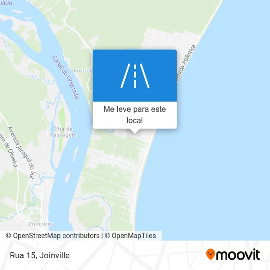 Rua 15 mapa