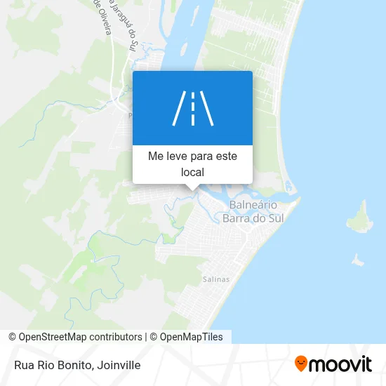 Rua Rio Bonito mapa