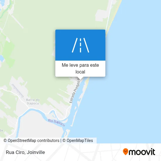 Rua Ciro mapa