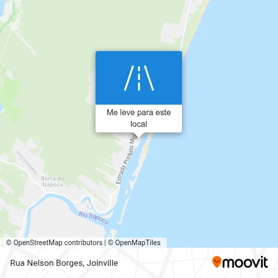 Rua Nelson Borges mapa