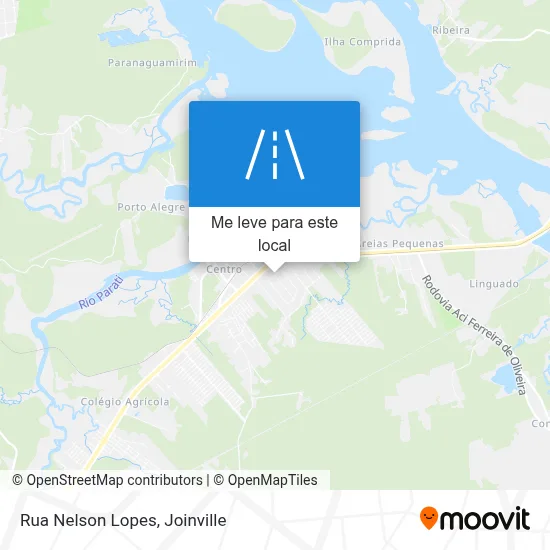 Rua Nelson Lopes mapa