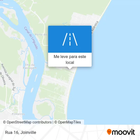 Rua 16 mapa