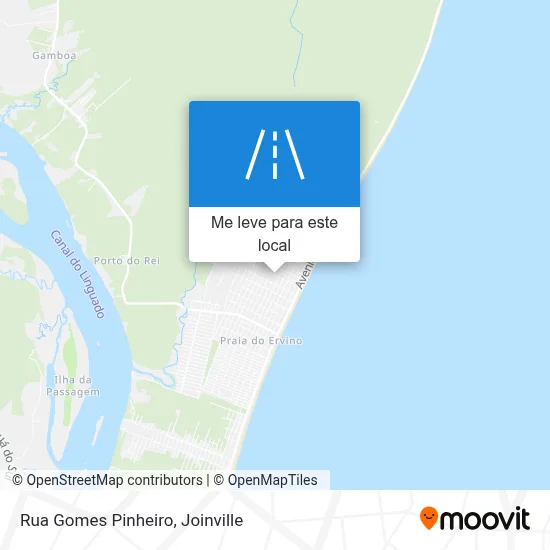 Rua Gomes Pinheiro mapa