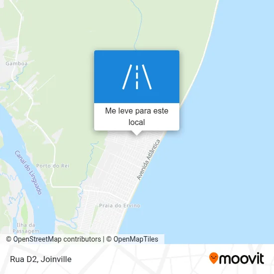 Rua D2 mapa