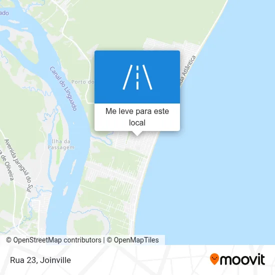 Rua 23 mapa