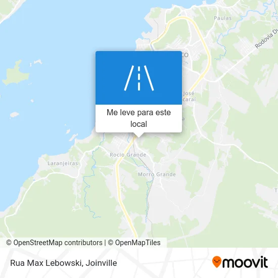 Rua Max Lebowski mapa