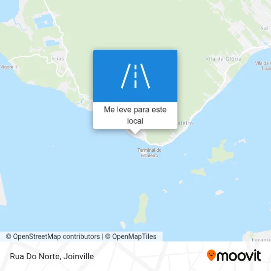 Rua Do Norte mapa