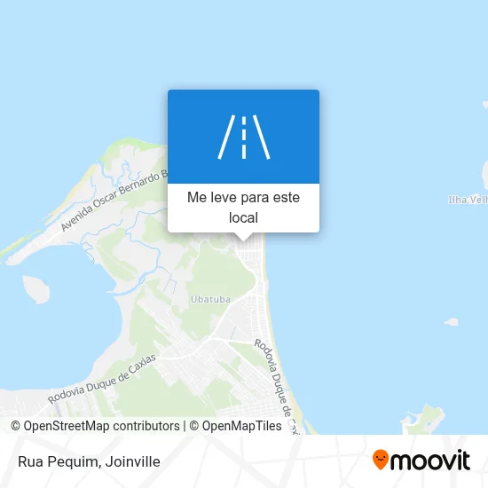 Rua Pequim mapa