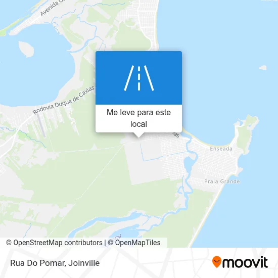 Rua Do Pomar mapa