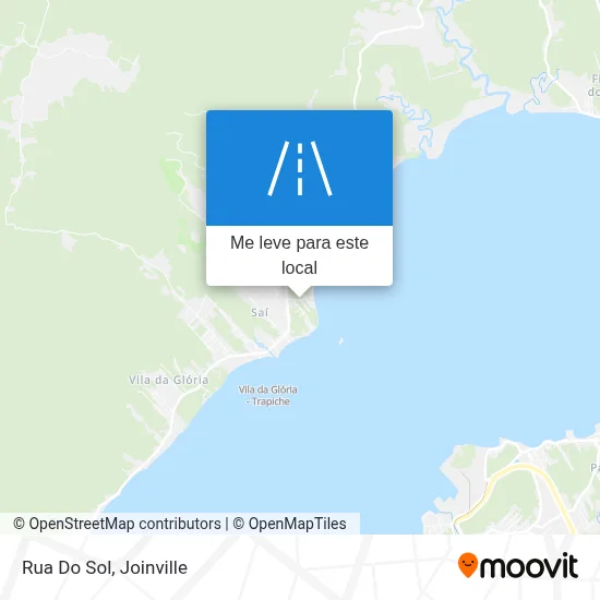 Rua Do Sol mapa