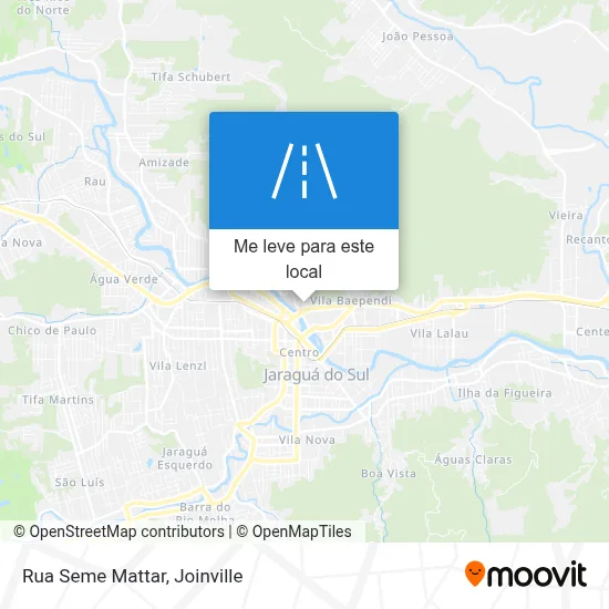 Rua Seme Mattar mapa
